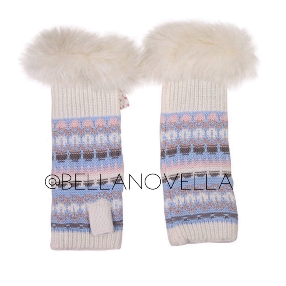 FREE PEOPLE MELT MY HEART Fingerless Gloves - Picture 3 of 4